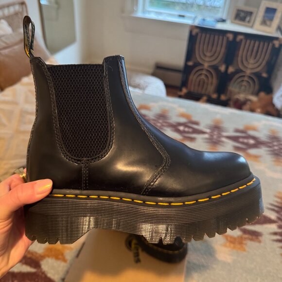 Dr. Martens Platform Chelsea Boots - Picture 3 of 6